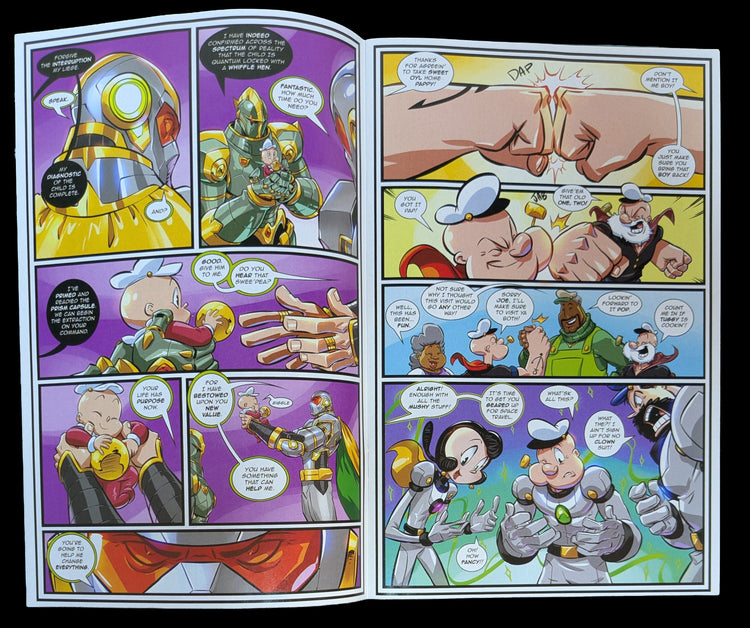 Shop Eye Lie Popeye #5 from Massive Publishing. Featuring Marcus Williams artwork in the action-packed finale of the five-issue comic series.