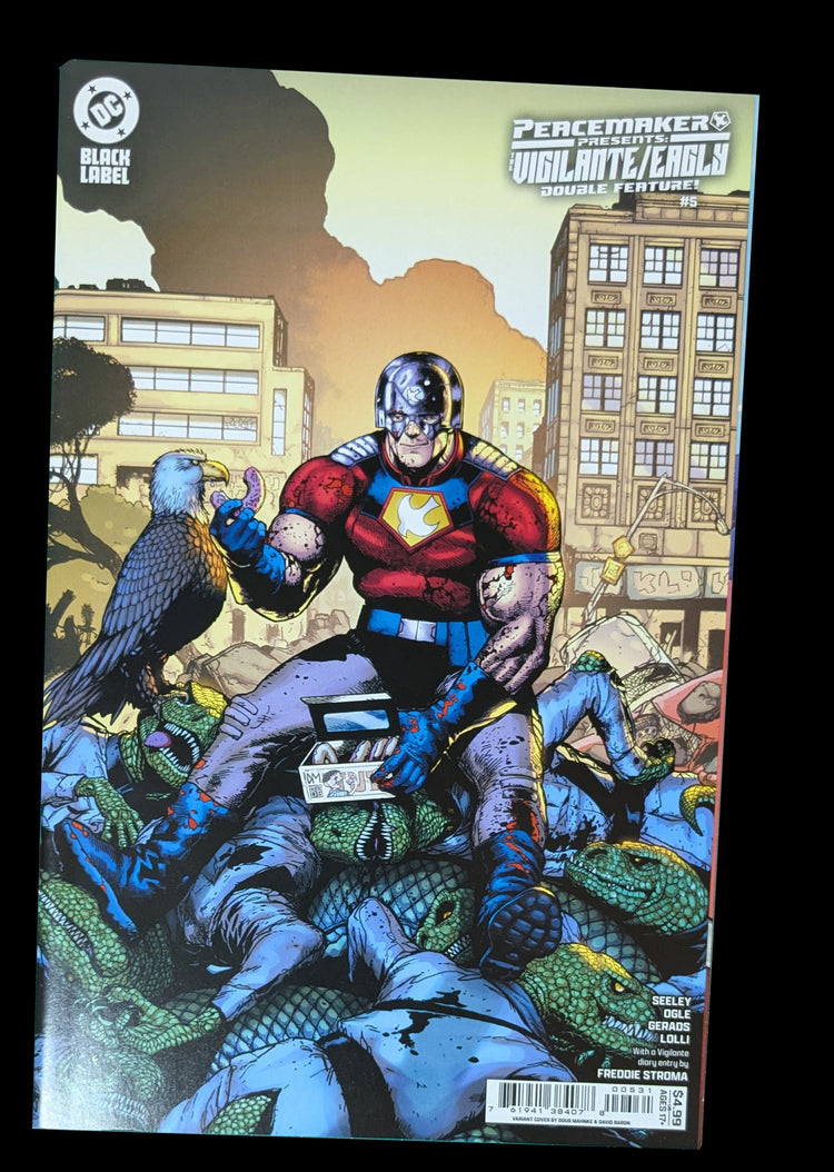 Peacemaker Presents: The Vigilante/Eagly Double Feature #5 — Variant Cover