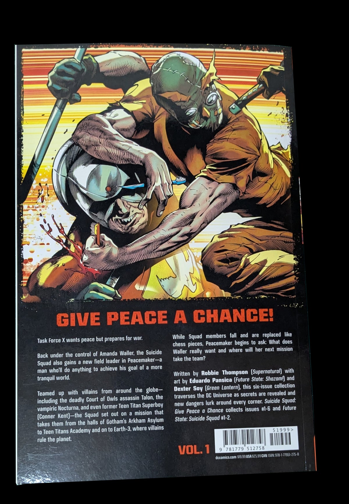 Shop Suicide Squad: Give Peace a Chance from DC Comics. An action-packed Suicide Squad collection featuring the world of Task Force X.