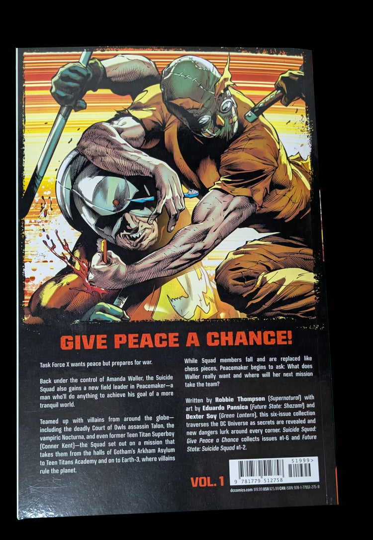 Shop Suicide Squad: Give Peace a Chance from DC Comics. An action-packed Suicide Squad collection featuring the world of Task Force X.